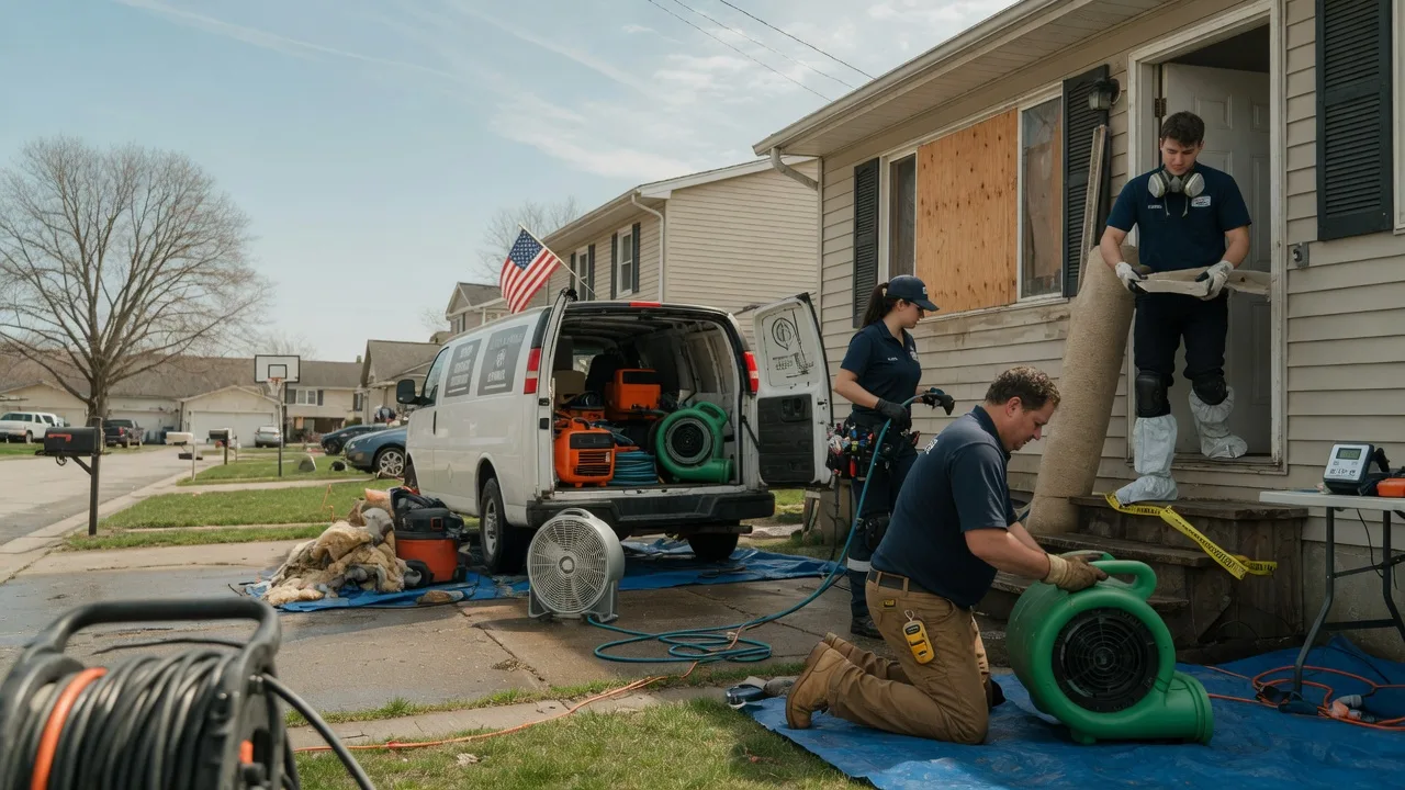 Water Damage Restoration in East Canton, OH near me